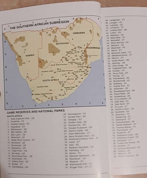 Southern Africa`s Mammals: A field guide. Author: Robin Frandsen